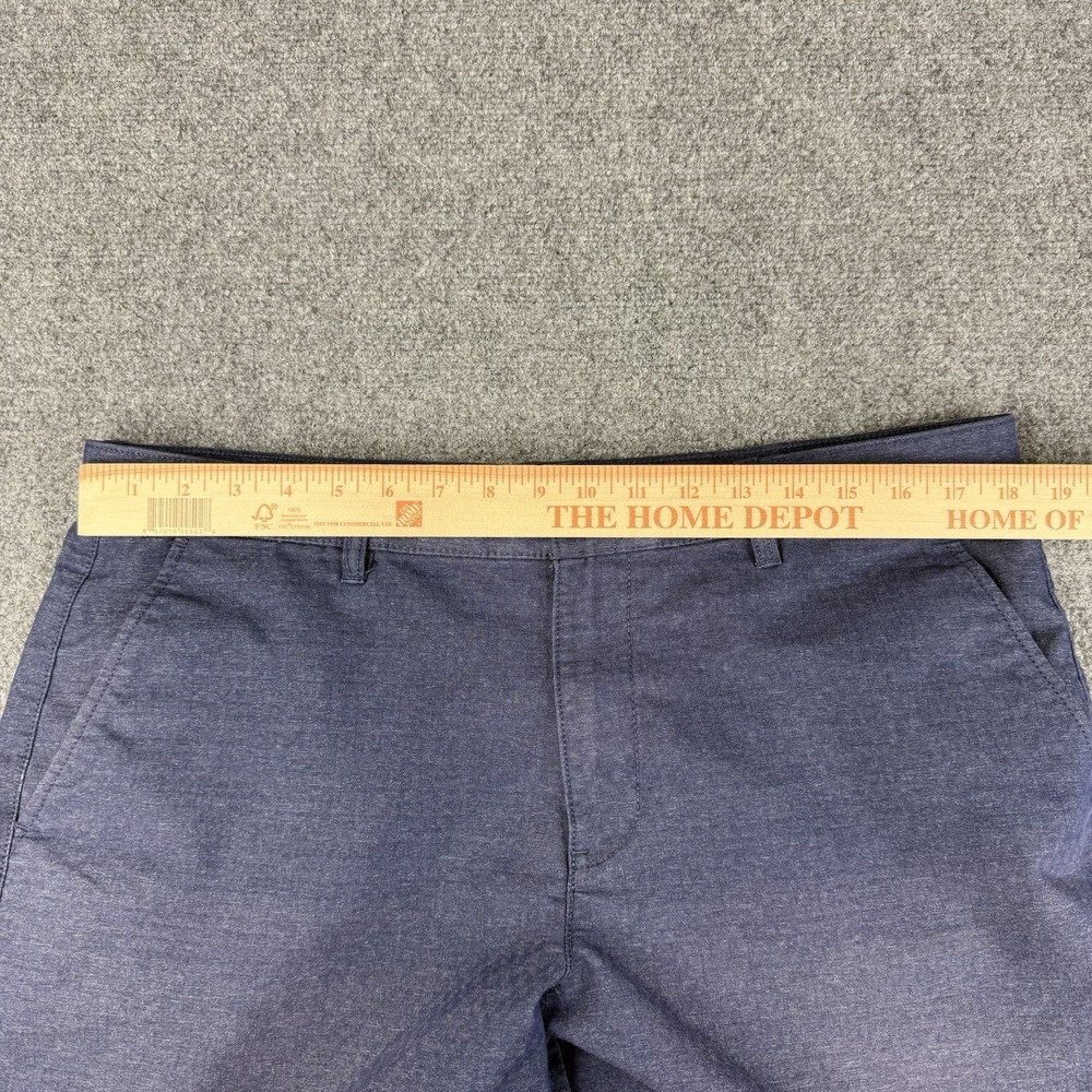 Marc Anthony Sz 36 Shorts 100% Cotton Chino Style Back Pocket Buttons Belt Loops - Picture 4 of 6